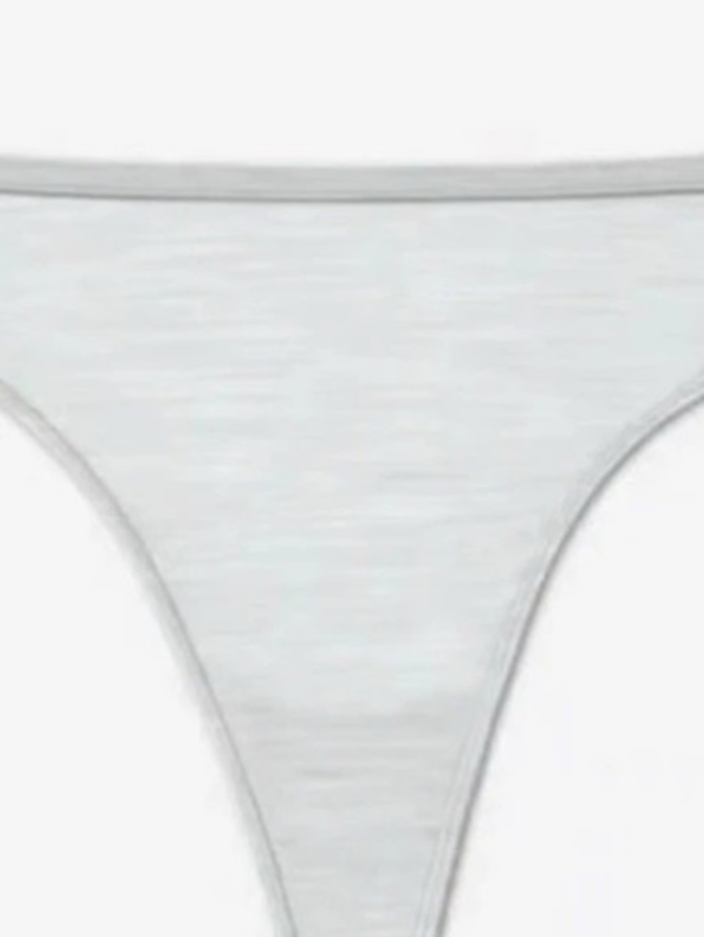 Allbirds Women's Trino Thong Underwear Peppercorn XXXL NWT